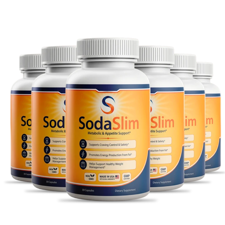 SodaSlim 6 bottles package